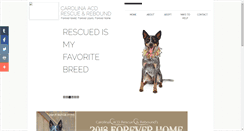 Desktop Screenshot of carolinasrescue.com