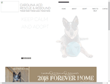 Tablet Screenshot of carolinasrescue.com